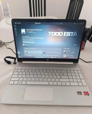 Portátil HP Ryzen 3 Plata