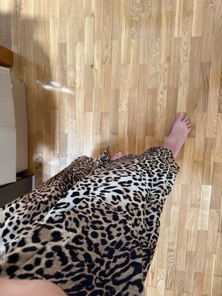 Vestido Zara Animal Print XS