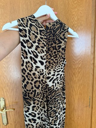 Vestido Zara Animal Print XS