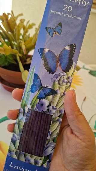 Incensi e supporto [lavanda]