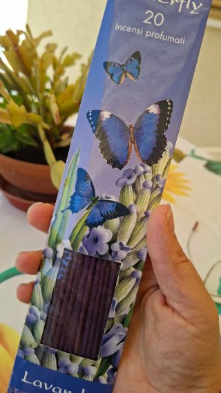 Incensi e supporto [lavanda]