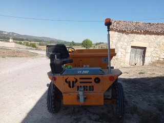 Volquete Dumper Velasco Naranja