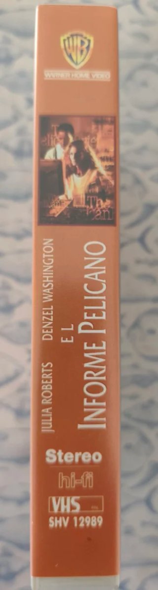 El Informe Pelícano VHS