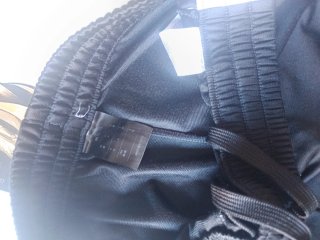 Pantalón chándal Adidas negro con rayas blancas