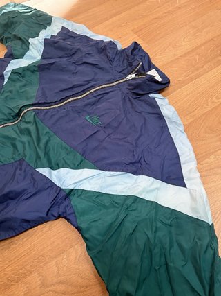 Chaqueta Retro Vintage Nike Azul y Verde