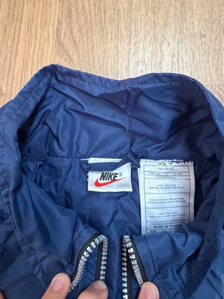 Chaqueta Retro Vintage Nike Azul y Verde