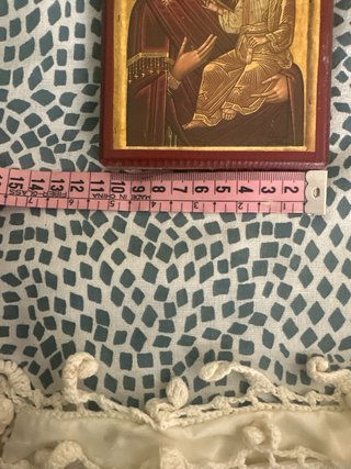 Icono Ortodoxo Bizantino Virgen y Niño