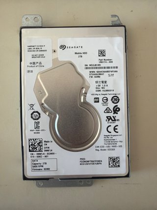 Disco Duro Seagate 2TB HDD