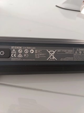 Batería Shimano BT-E8036 Li-ion