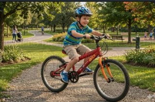 Bicicleta BMX Roja para Niños