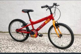 Bicicleta BMX Roja para Niños