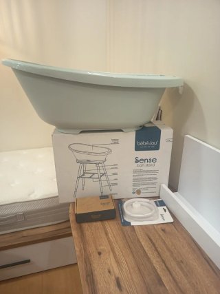 Bañera para bebé con soporte bebejou sense led