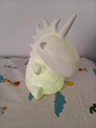 Lámpara Unicornio Infantil Blanca
