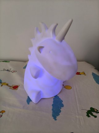 Lámpara Unicornio Infantil Blanca