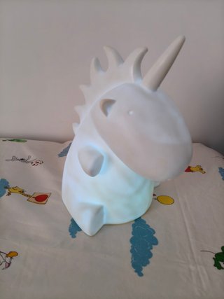 Lámpara Unicornio Infantil Blanca