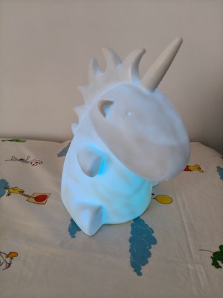 Lámpara Unicornio Infantil Blanca