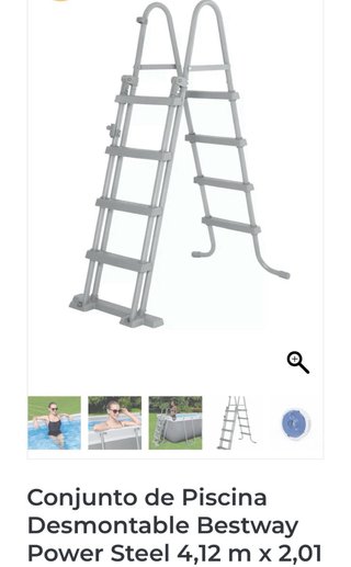 Piscina Bestway 4.04m x 2.01m x 1.00m