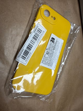 Funda iPhone 16e Amarilla