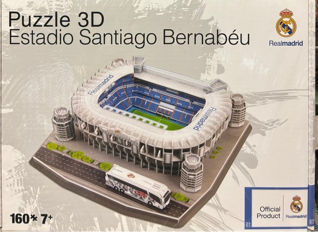 Puzzle 3D Estadio Santiago Bernabéu NUEVO