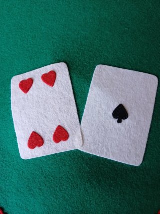 Tapete de mesa para jugar a cartas