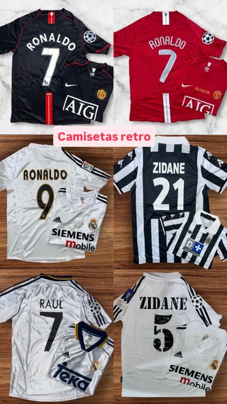 Camisetas de fútbol retros