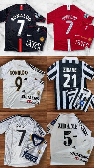 Camisetas de fútbol retros