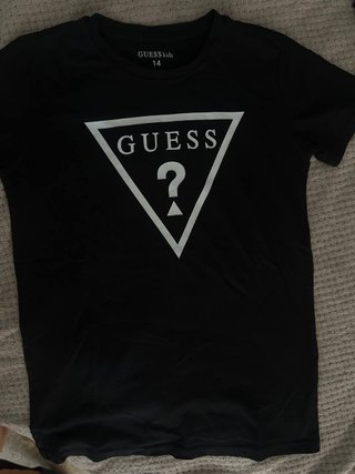 Camiseta Guess Negra Talla S