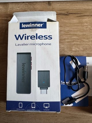 Micrófono Lavalier Inalámbrico Lewinner