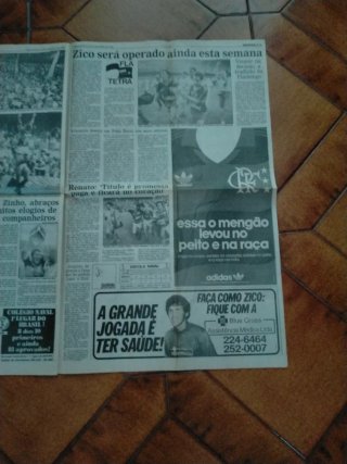 Quotidiano O Globo Brasile 14/12/1987