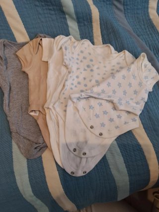 Confezione da 5 Body a Manica Corta per Neonati