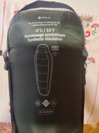 Sacos de dormir Forclaz MT500 (2 uds)