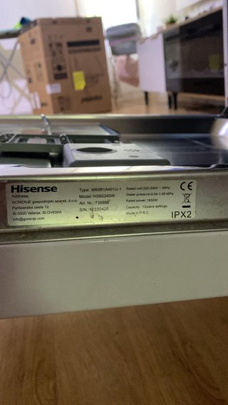 Lavavajillas Hisense