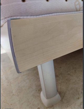 Somier con patas más colchón como nuevo