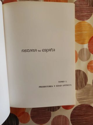 Libros historia de España (6 tomos)