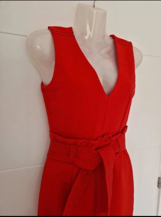 Vestido Rojo Zara