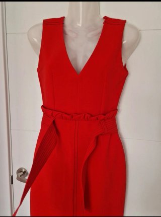 Vestido Rojo Zara