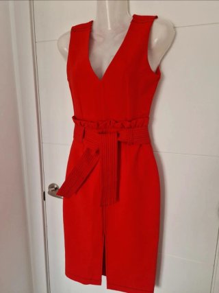 Vestido Rojo Zara
