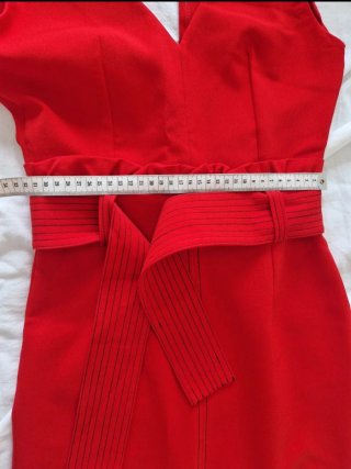 Vestido Rojo Zara