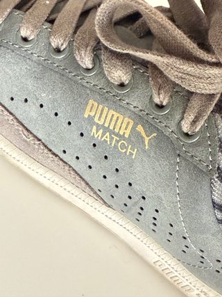 Zapatillas Puma Match 74 Ante Gris Talla 38
