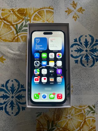 iPhone 14 Pro Max Negro/Plateado