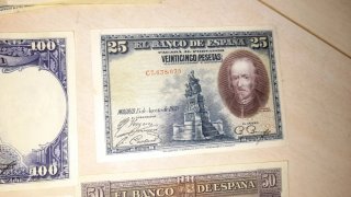 Lote Billetes Antiguos El Banco de España