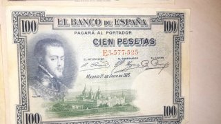 Lote Billetes Antiguos El Banco de España