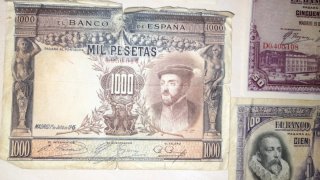 Lote Billetes Antiguos El Banco de España