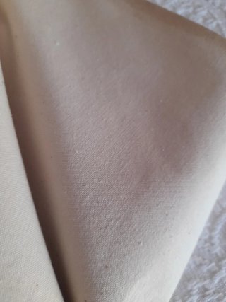 Sábana encimera cáñamo beige sin usar