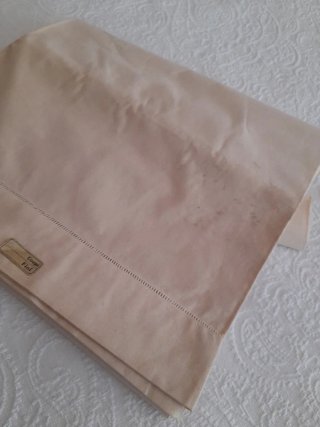Sábana encimera cáñamo beige sin usar