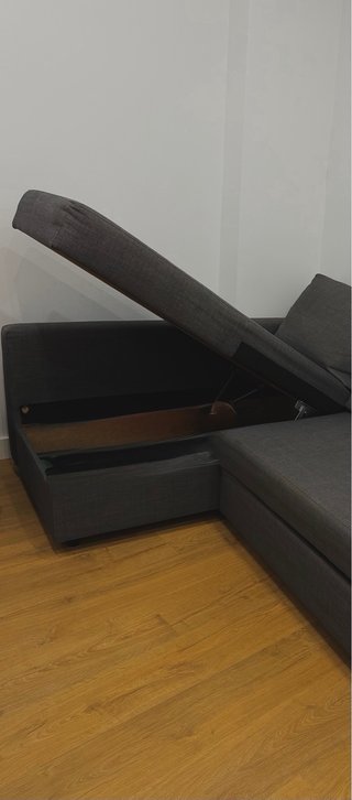 Sofá Cama Freiheten Ikea Gris
