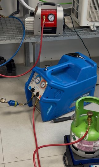 Reparación y recarga gas aire acondicionado