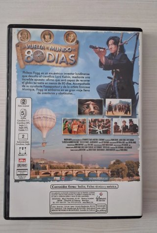 DVD La Vuelta al Mundo en 80 Días (Jackie Chan)