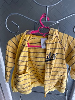 Sudadera Adidas infantil rayas