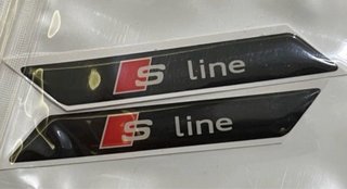 Pegatinas S Line Audi Gel (2uds)